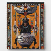 "Die Zuñi" Fotoplatte (Vorderseite)