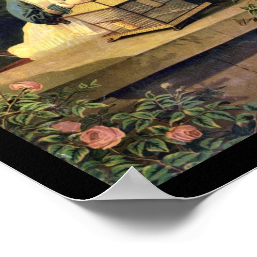 Die zurückgebliebene Fugitive Poster (Ecke)