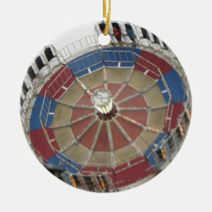 Die Zusammenfassung Amusment Park-Fahrt Keramik Ornament