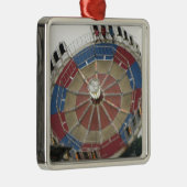 Die Zusammenfassung Amusment Park-Fahrt Silbernes Ornament (Rechts)