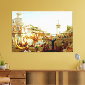 Die Zusammenfassung von Empire Canvas Print Leinwanddruck (Insitu (Wohnzimmer))