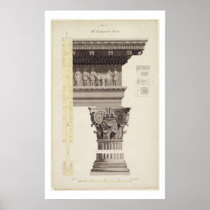 Die zusammengesetzte Reihenfolge (w/c, Waschmaschi Poster