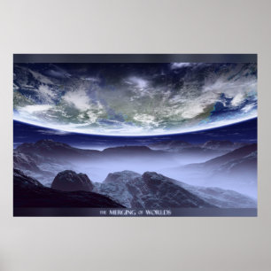 Die Zusammenlegung der Welten Poster