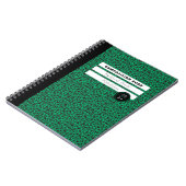 Die Zusammensetzung der Grünen und Schwarzen Stern Notizblock (Linke Seite)