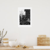 DIE ZUSAMMENSETZUNG POSTER (Küche)