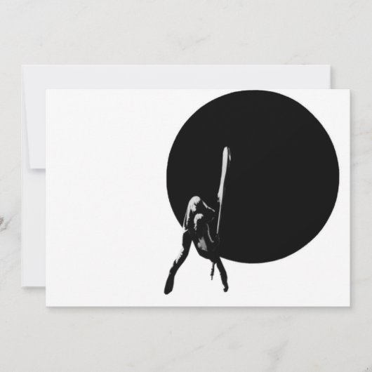 Die Zusammentreffeneinladung Einladung (Vorderseite)