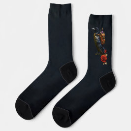 Die Zustellung durch den mechanischen Raben Socken