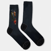 Die Zustellung durch den mechanischen Raben Socken (Rechts)