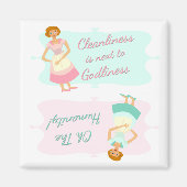 Die zwei Extreme der Verpflegung Magnet (Vorne)