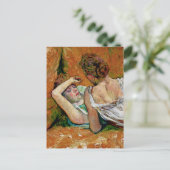Die zwei Freunde von Henri de Toulouse-Lautrec Postkarte (Stehend Vorderseite)