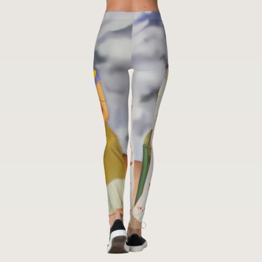 Die zwei Fridas Leggings (Rückseite)
