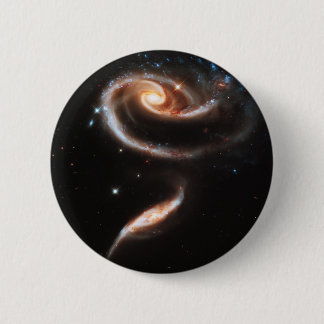 Die zwei Galaxie-spielt aufeinander Button