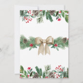 Die ZWEI Jahreszeit | Polar Bears 2. Geburtstag Einladung (Rückseite)