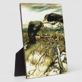 Die zwei Krähen oder die Twa-Korbweide machen eine Fotoplatte (Seite)