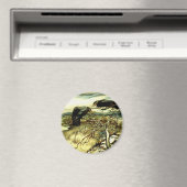 Die zwei Krähen oder die Twa-Korbweide machen eine Magnet (In Situ (Geschirrspüler))