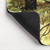 Die zwei Krähen oder die Twa-Korbweide machen eine Mousepad (Ecke)