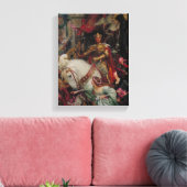 Die zwei Kronen Leinwanddruck (Insitu (Wohnzimmer))