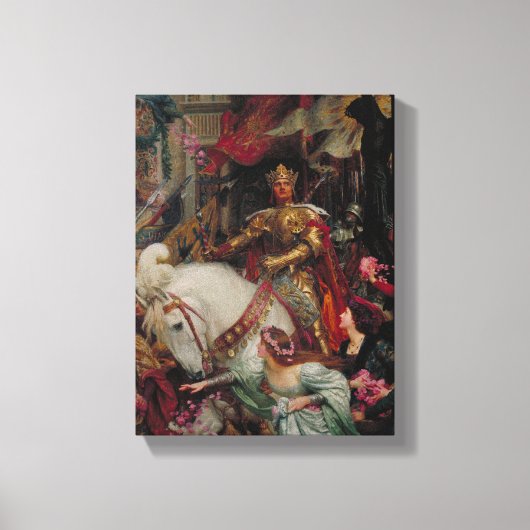 Die zwei Kronen Leinwanddruck (Vorderseite)