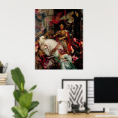 Die zwei Kronen Poster (Heimbüro)