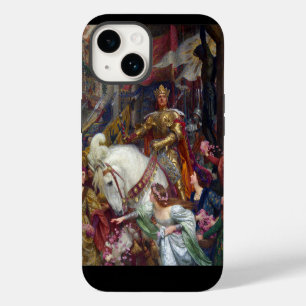 Die zwei Kronen um 1900 von Sir Frank Dicksee iPhone 14 Hülle