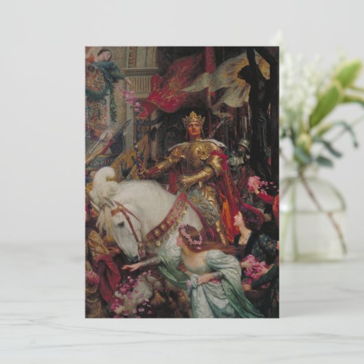 Die zwei Kronen von Sir Frank Bernard Dicksee (Stehend Vorderseite)