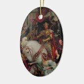 Die zwei Kronen von Sir Frank Bernard Dicksee Keramik Ornament (Links)