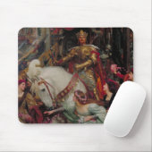 Die zwei Kronen von Sir Frank Bernard Dicksee Mousepad (Mit Mouse)