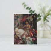 Die zwei Kronen von Sir Frank Bernard Dicksee Postkarte (Stehend Vorderseite)