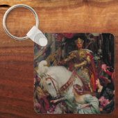 Die zwei Kronen von Sir Frank Bernard Dicksee Schlüsselanhänger (Vorderseite)