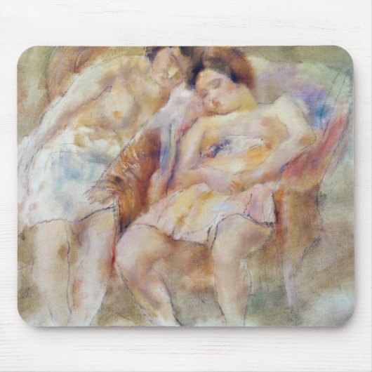 Die zwei Lagerschwellen Mousepad (Vorne)