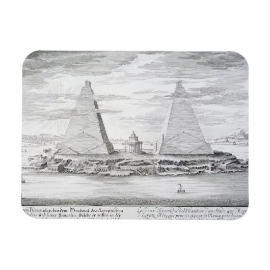 Die zwei Pyramiden von Moeris, König von Ägypten u Magnet (Horizontal)