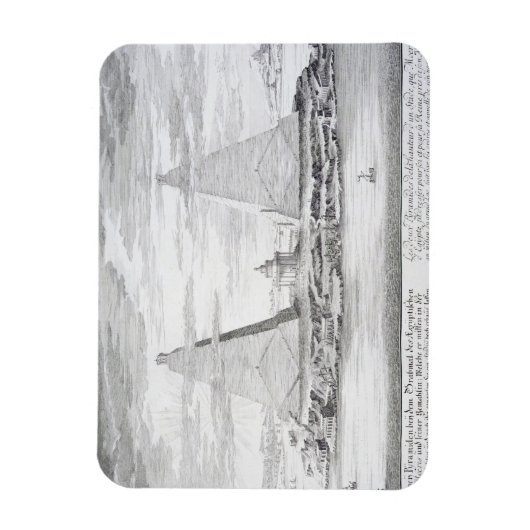 Die zwei Pyramiden von Moeris, König von Ägypten u Magnet (Vertikal)