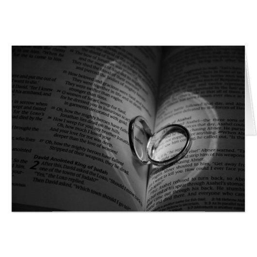 Die zwei Ringe der Männer in der Bibel (Vorderseite (Horizontal))