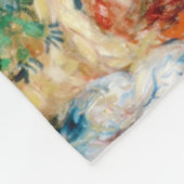 Die zwei Schwestern auf der Terrasse Auguste Renoi Fleecedecke (Ecke)