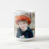 Die zwei Schwestern auf der Terrasse Auguste Renoi Kaffeetasse (Mittel)
