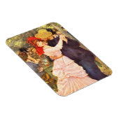 Die zwei Schwestern auf der Terrasse Auguste Renoi Magnet (Rechte Seite)