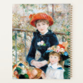 Die zwei Schwestern auf der Terrasse Auguste Renoi Planer (Rückseite)