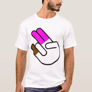 Die zwei Shockers in Rosa im Stink T-Shirt