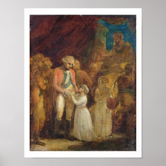 Die zwei Söhne von Tipu Sahib, Sultan von Mysore, Poster (Vorne)
