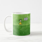 Die zwei und die Maus Kaffeetasse (Links)