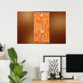 Die zwei und die Sonne Poster (Heimbüro)