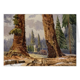 Die zwei Wachposten, an der Waldung der großen