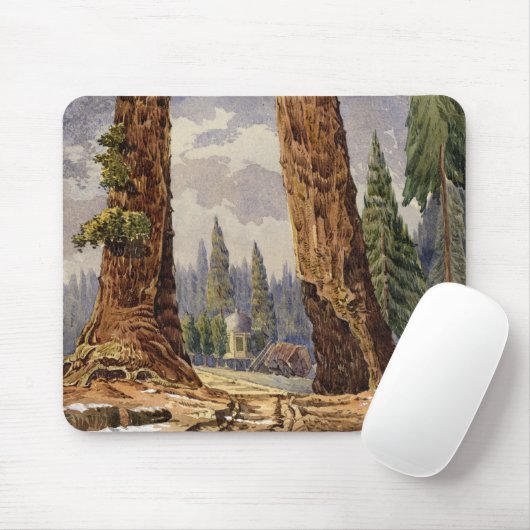 Die zwei Wachposten, an der Waldung der großen Mousepad (Mit Mouse)