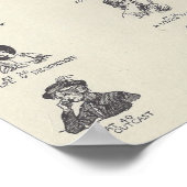 Die zwei Wege (Frauen) Poster (Ecke)