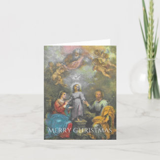 Die zwei Weihnachtskarten Dankeskarte