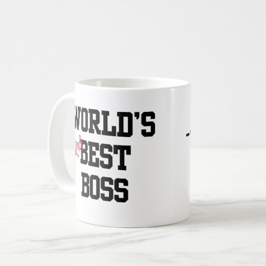 Die zweitbeste, individuell anpassbare Tasse für B (Vorderseite Links)