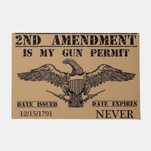 Die zweite Änderung der Türmatte (Vorderseite)