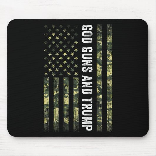 Die zweite Änderung der US-amerikanischen Fahne: " Mousepad (Vorne)