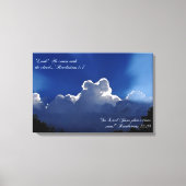 Die zweite Ausgabe der Inspiration-Schrift-Leinwan Leinwanddruck (Vorderseite)