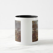 Die zweite Belagerung von Mantua Tasse (Zentrum)